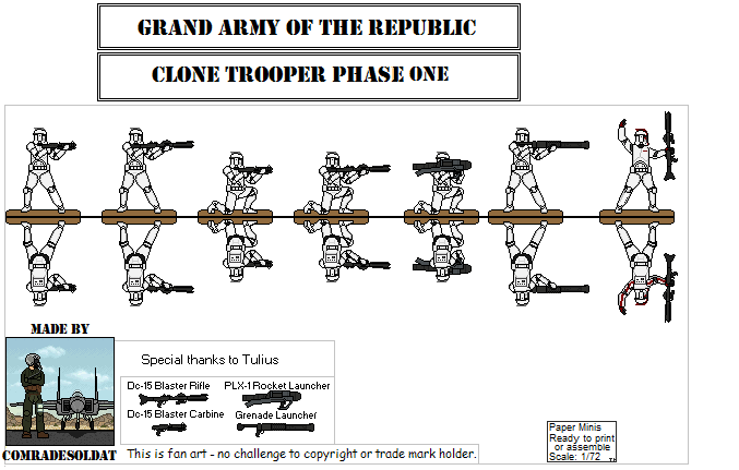 Galactic Republic Clone Troopers Ph 1 