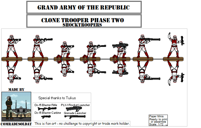 Galactic Republic Clone ShockTroopers Ph2