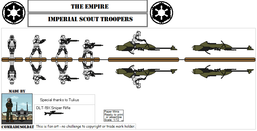 Imperial Stormtrooper Corps Scouts