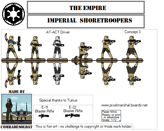 Imperial Stormtrooper Corps Shoretroopers
