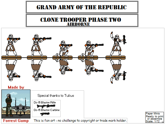 Galactic Republic Clone Airborne Troopers ph2