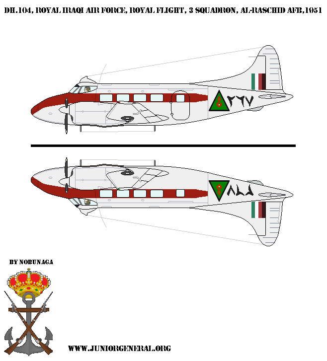 Iraqi DH 104 Aircraft