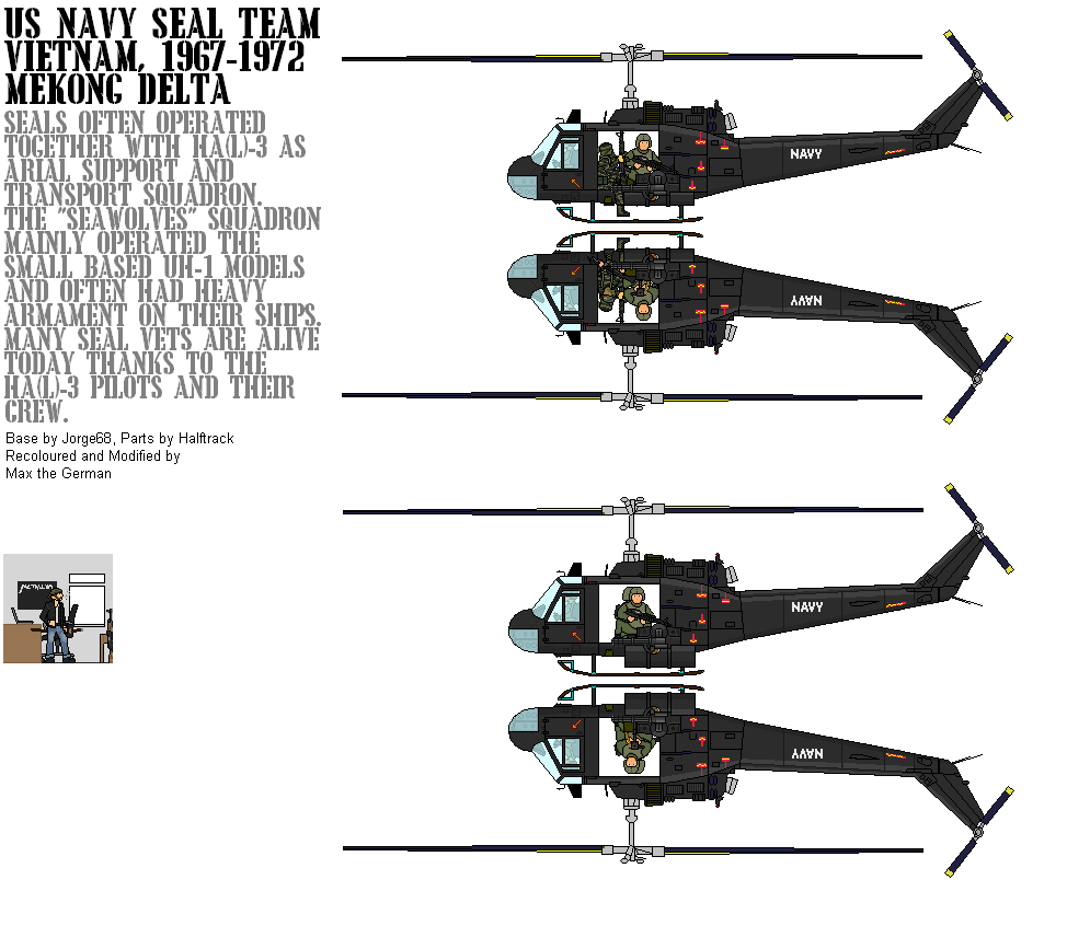 US Huey Helicopters