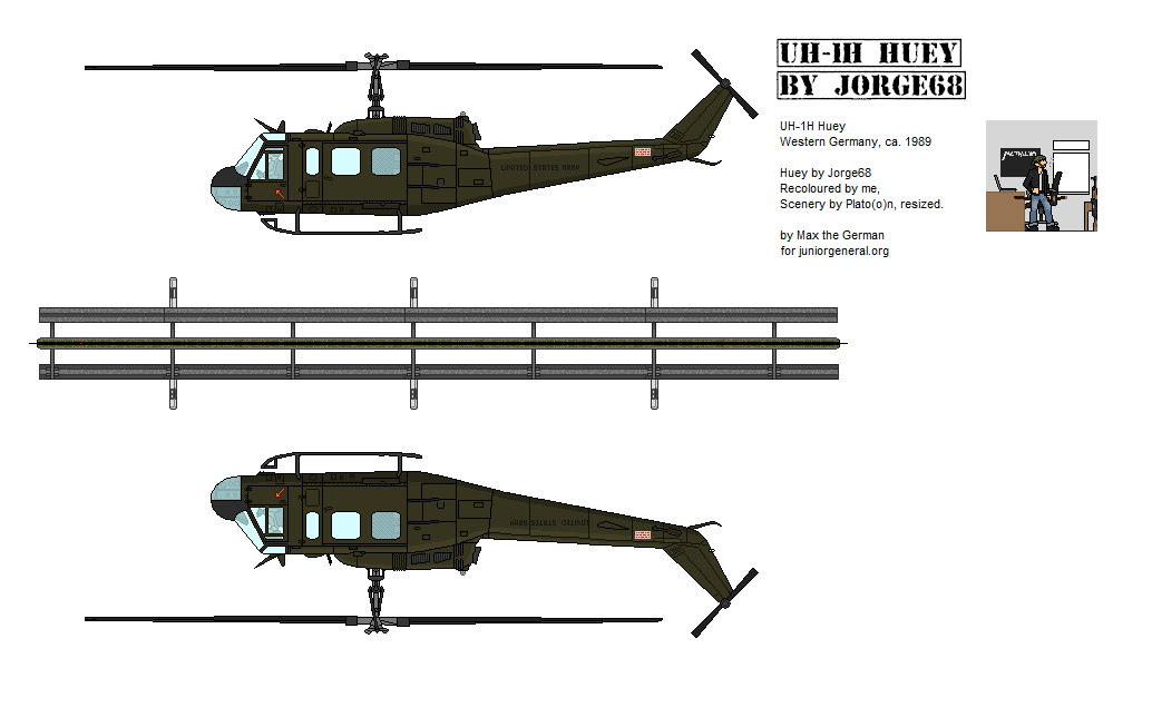 German Huey Helicopter