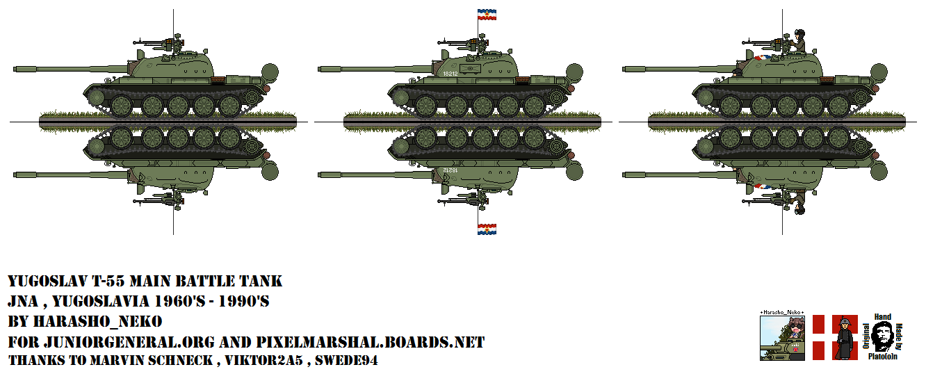 Yugoslav T-55 Tank