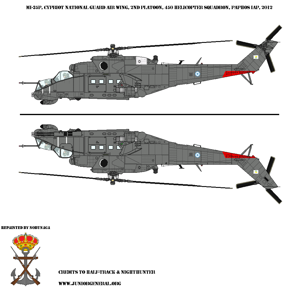 Cypriot Mi-35P Helicopter