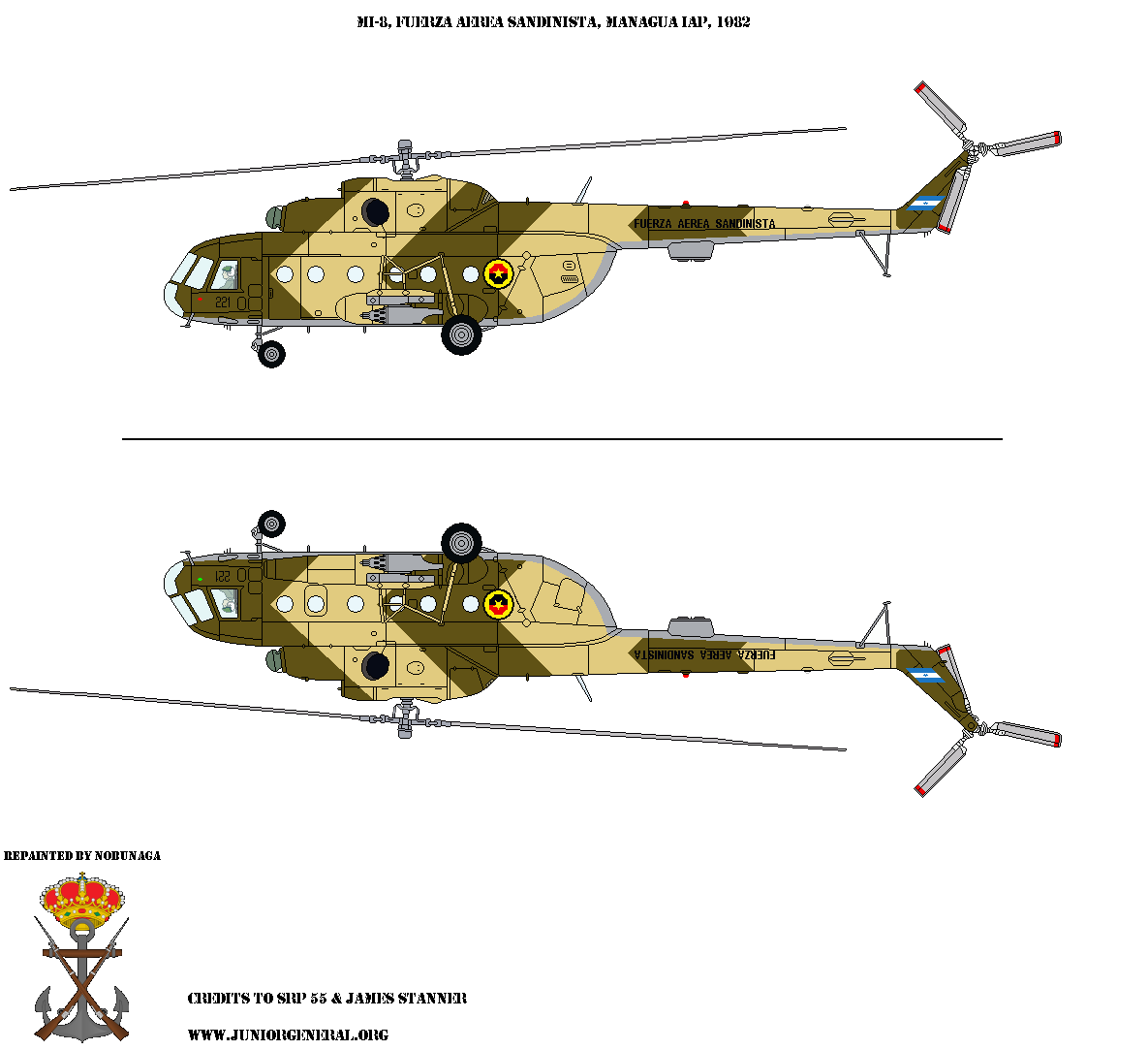 Nicaraguan Mi-8 Helicopter