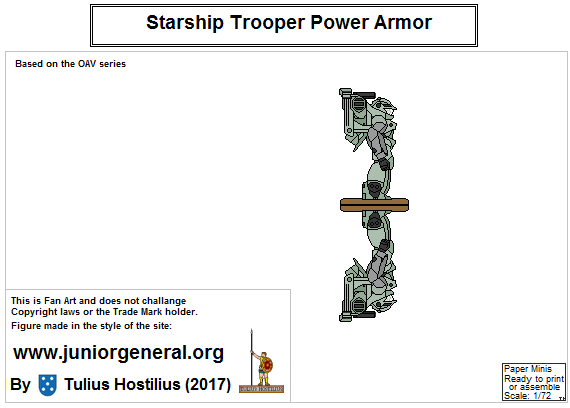 Starship Troopers Power Armor