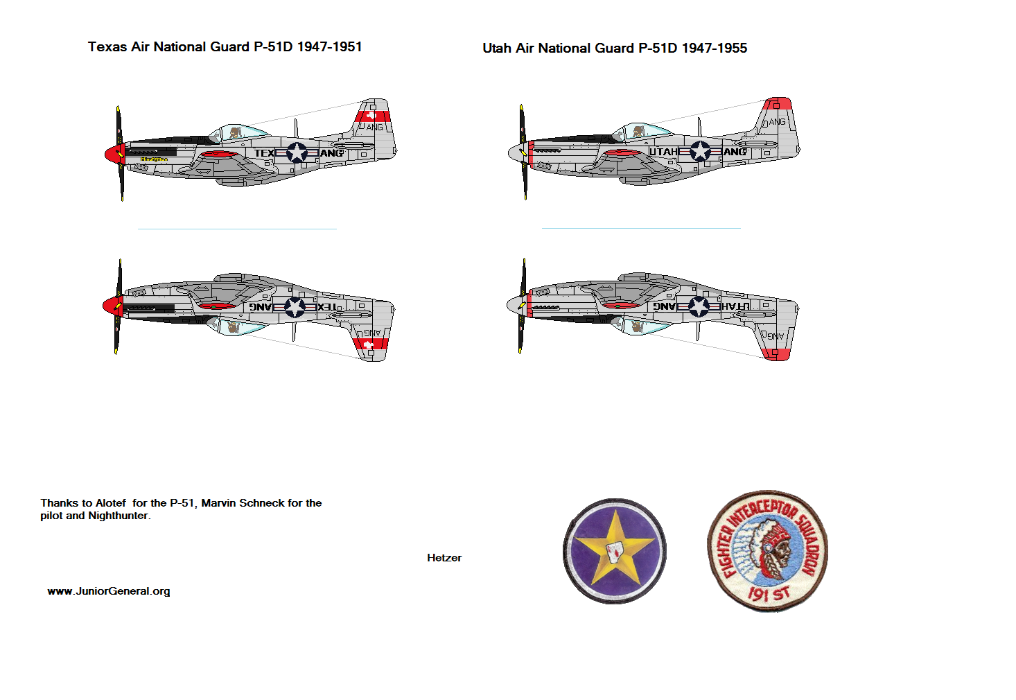 US Air National Guard P-51 Mustang