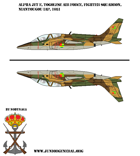 Togo Alpha Jet E