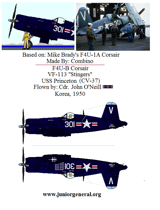 US F4U-B Corsair
