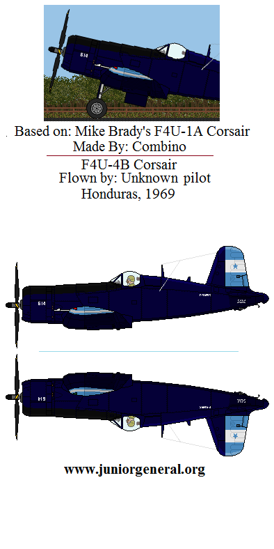 Honduran F4U-4B Corsair