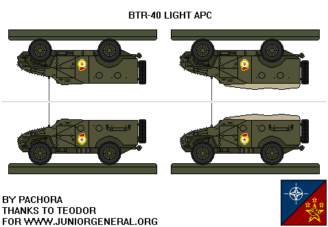 Soviet Union BTR-40 Light APC
