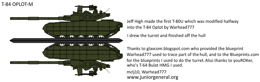 Ukraine T-84 OPLOT-M Tank