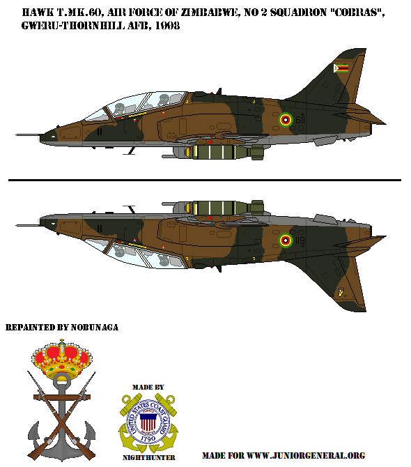 Zimbabwe Hawk Mk 60