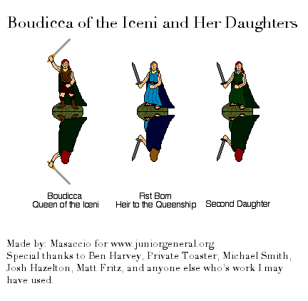 Boudicca and Her Daughters