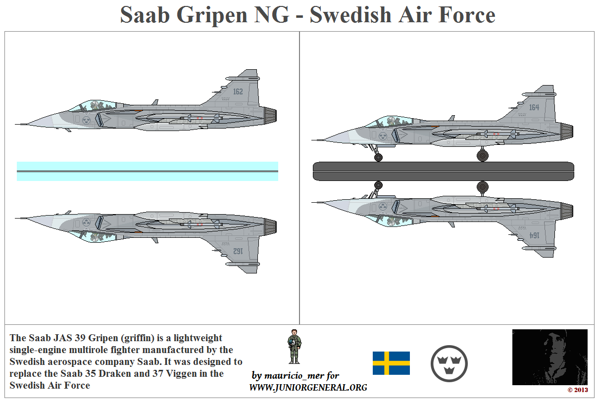 Swedish Saab Gripen NG
