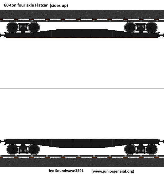 Train Flatcar