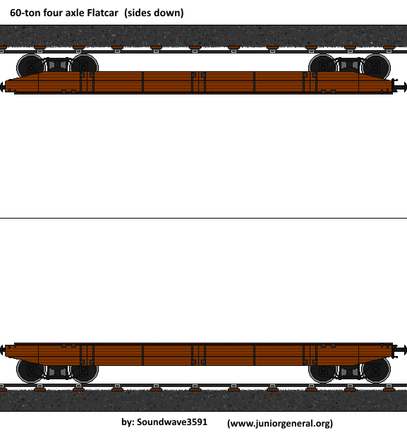 Train Flatcar