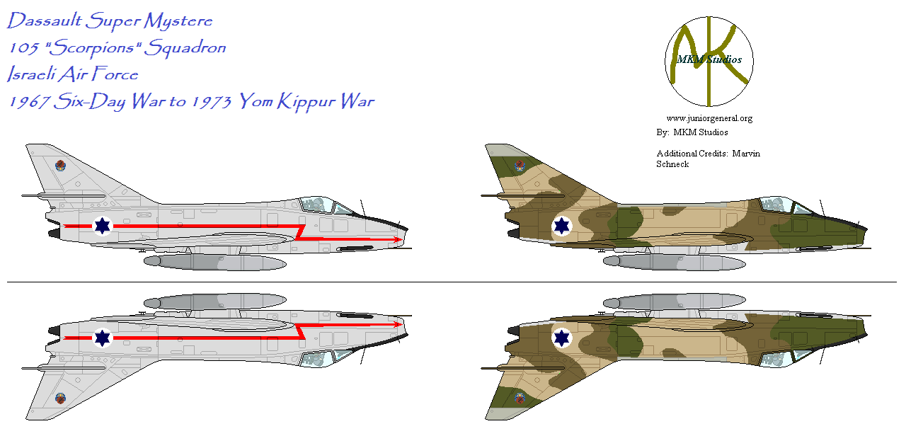 Israeli Dassault Super Mystere