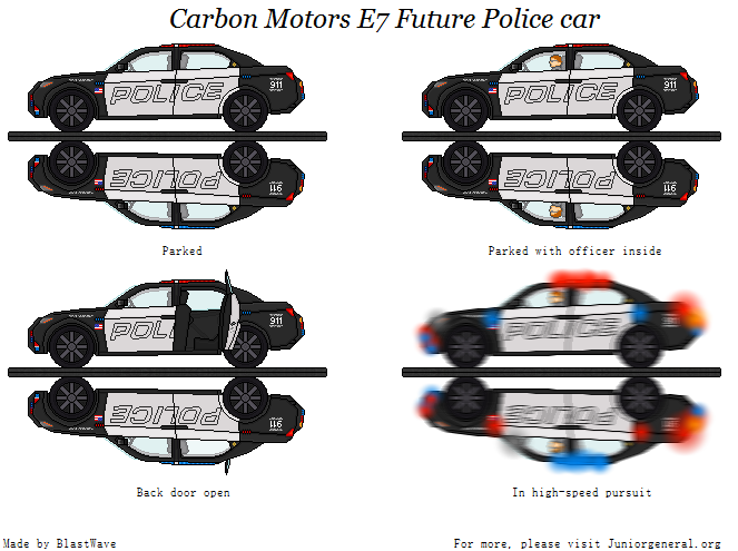 Carbon Motors E7 Future Police Car