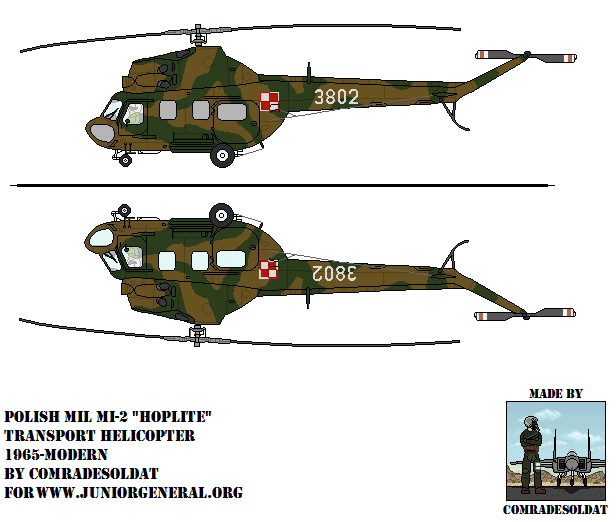 Poland Mil Mi-2 Hoplite Helicopter