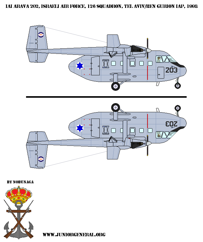 Israeli IAI Arava 202 Aircraft