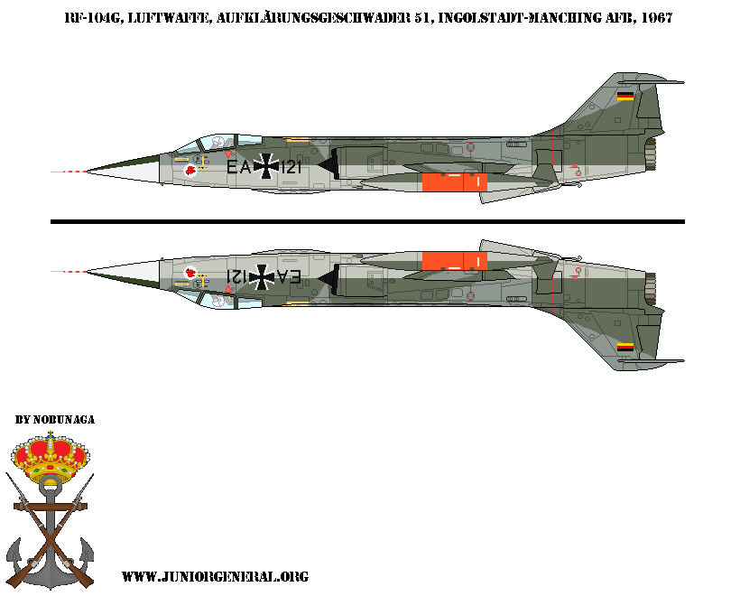 German RF-104G Aircraft