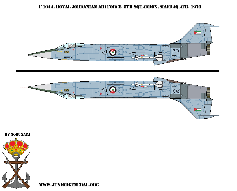 Jordan F-104A Aircraft