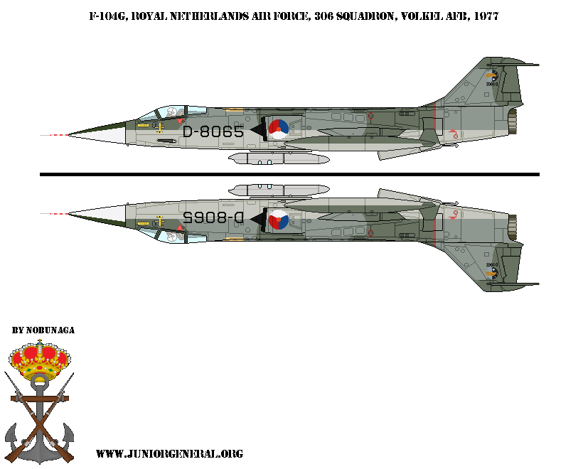 Netherlands F-104G Aircraft
