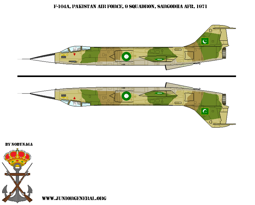 Pakistan F-104A Aircraft