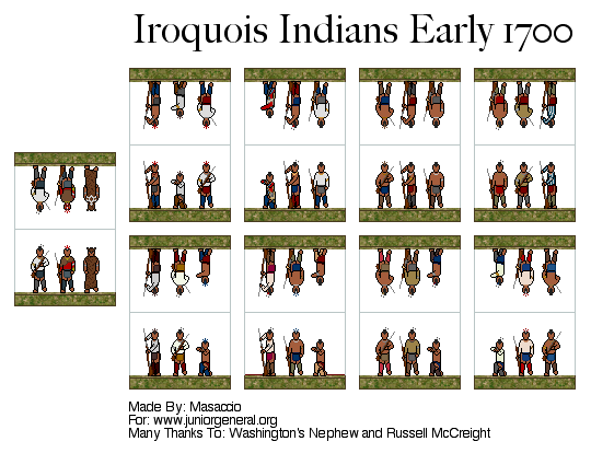 Iroquois Indians (Micro-Scale)