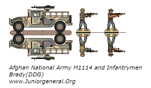 Afghan Army M1114