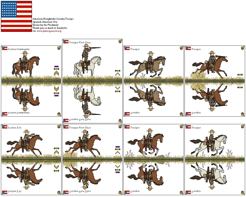 American Roughrider Cavalry